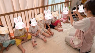 お昼寝の前のお楽しみ✨