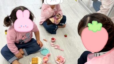 おままごとを楽しんでいます✨