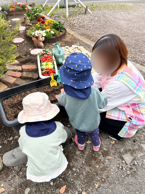 二十日大根の種まき 〜おおきくなあれ〜